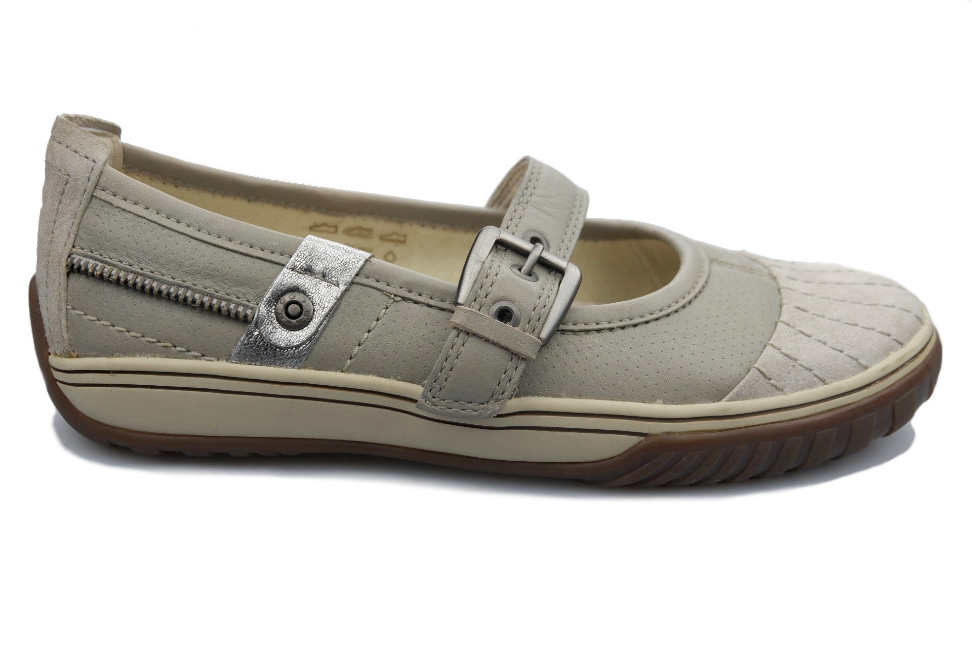 'Jamaica' women's ballerina - Grey - Chaplinshoes'Jamaica' women's ballerina - GreyCamel Active
