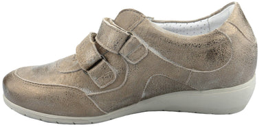 'Jenna' women's ergonomic wide fit (H) strap shoe - Silver - Chaplinshoes'Jenna' women's ergonomic wide fit (H) strap shoe - SilverMephisto