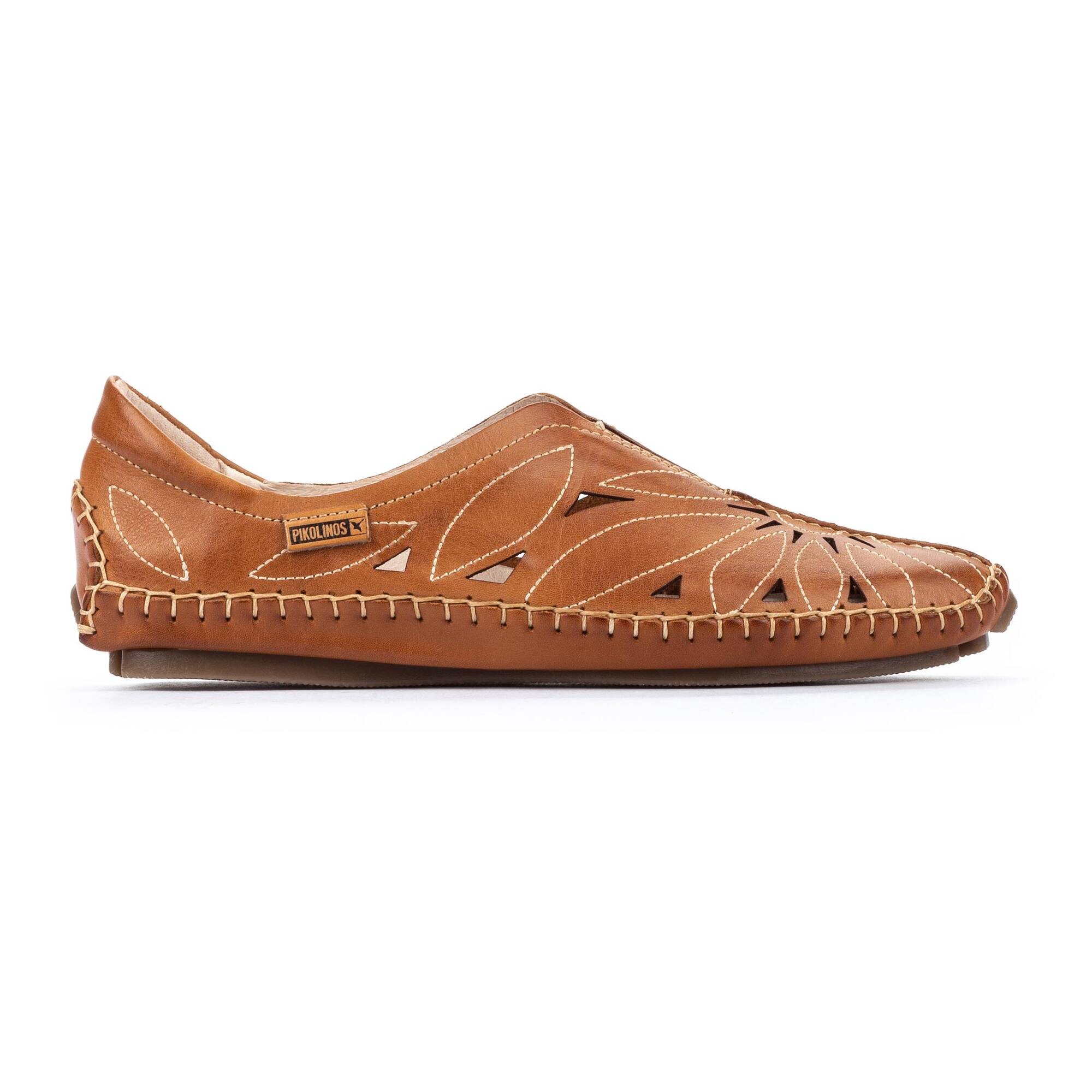 'Jerez' women's perforated summer loafer - brown - Chaplinshoes'Jerez' women's perforated summer loafer - brownPikolinos