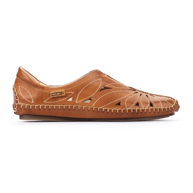 Geperforeerde zomerloafer voor dames 'Jerez' - bruin - ChaplinshoesGeperforeerde zomerloafer voor dames 'Jerez' - bruinPikolinos