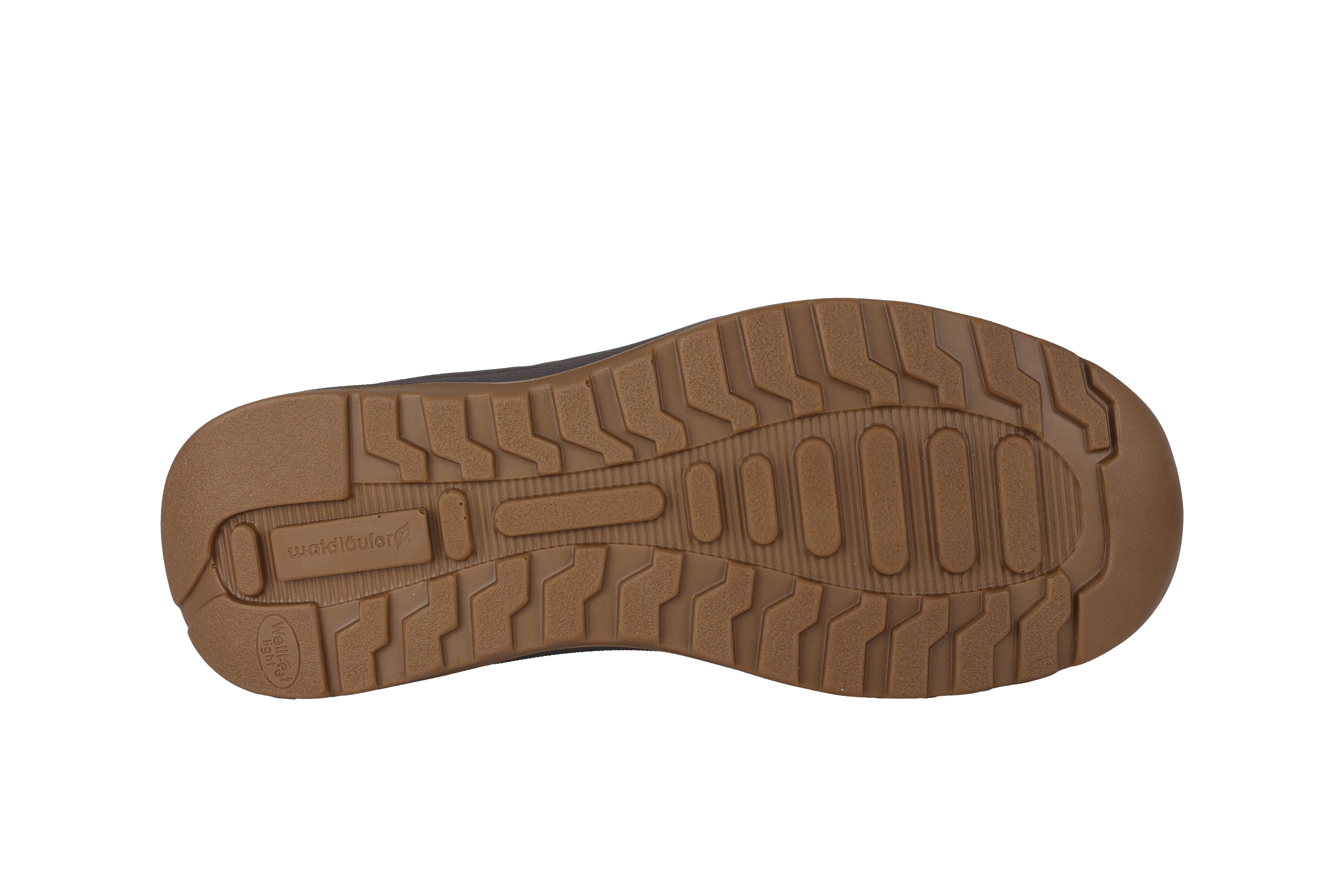 Baskets à lacets pour hommes 'K-John' coupe très large (K) - Marron