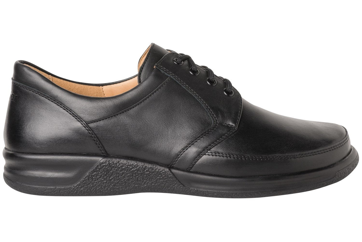 'Kurt' zapato con cordones muy ancho (K) para hombre - negro - Chaplinshoes'Kurt' Zapato con cordones para hombre muy ancho (K) - negroGanter