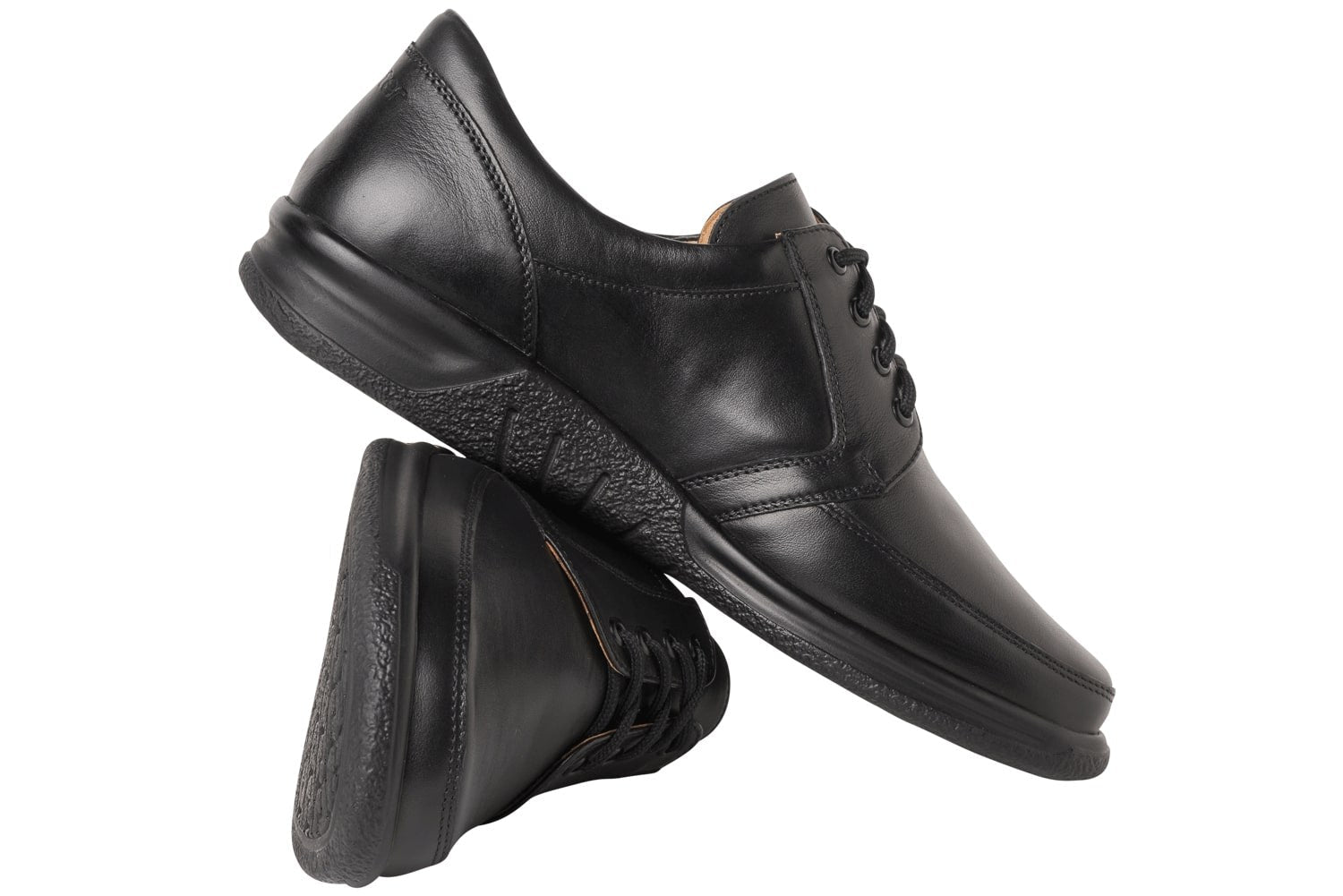 'Kurt' zapato con cordones muy ancho (K) para hombre - negro - Chaplinshoes'Kurt' Zapato con cordones para hombre muy ancho (K) - negroGanter