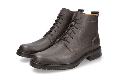 'Ladislas' men's zip - lace boot - Dark brown - Chaplinshoes'Ladislas' men's zip - lace boot - Dark brownMephisto