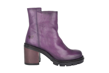 Bota con cremallera para mujer 'Laisa - D953' - Morado - ChaplinshoesBota con cremallera para mujer 'Laisa - D953' - VioletaFelmini
