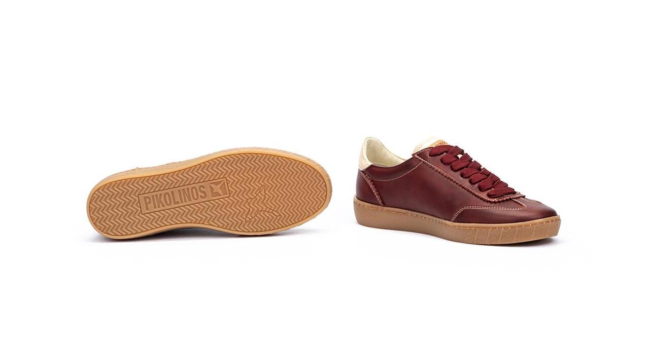 Sneaker femme 'Lanzarote' - Rouge