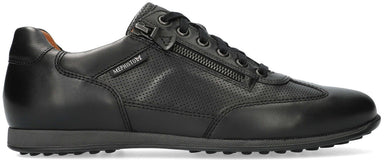'Leon' men's lace - zip sneaker - Black - Chaplinshoes'Leon' men's lace - zip sneaker - BlackMephisto