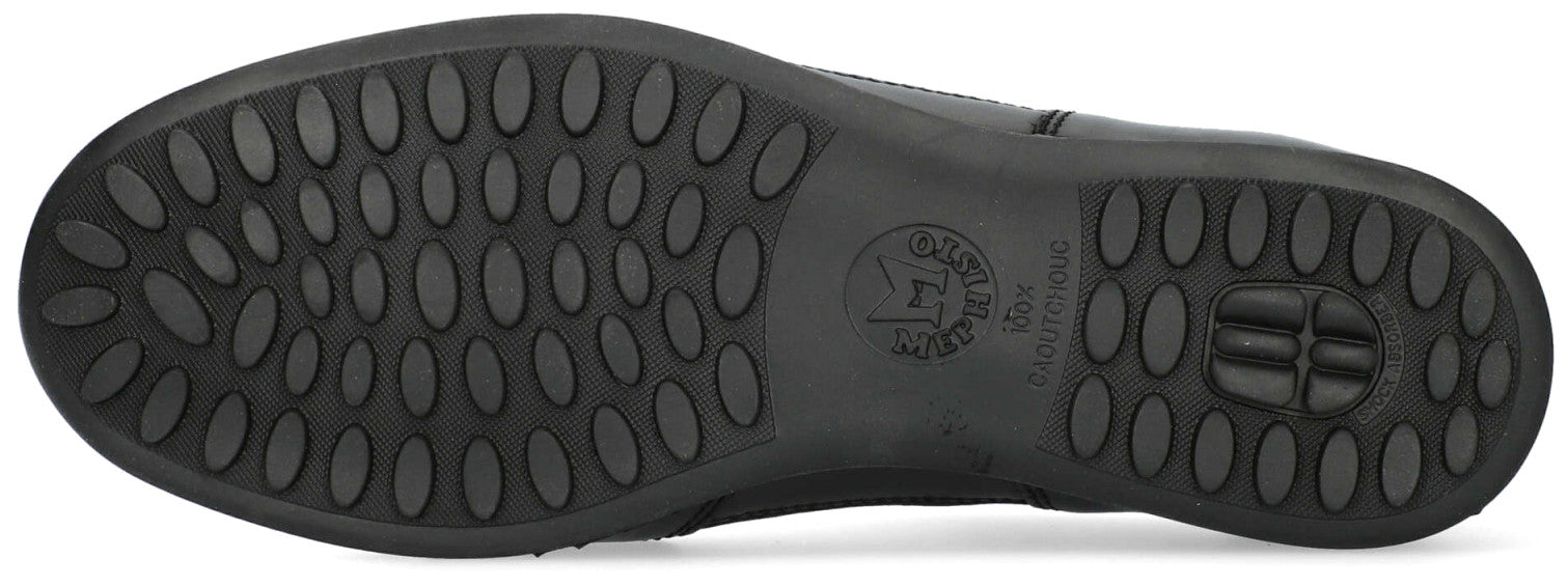 'Leon' men's lace - zip sneaker - Black - Chaplinshoes'Leon' men's lace - zip sneaker - BlackMephisto