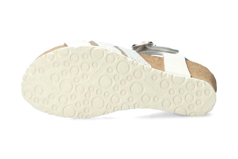 Damessandaal 'Lesley' - wit - ChaplinshoesDamessandaal 'Lesley' - witMephisto