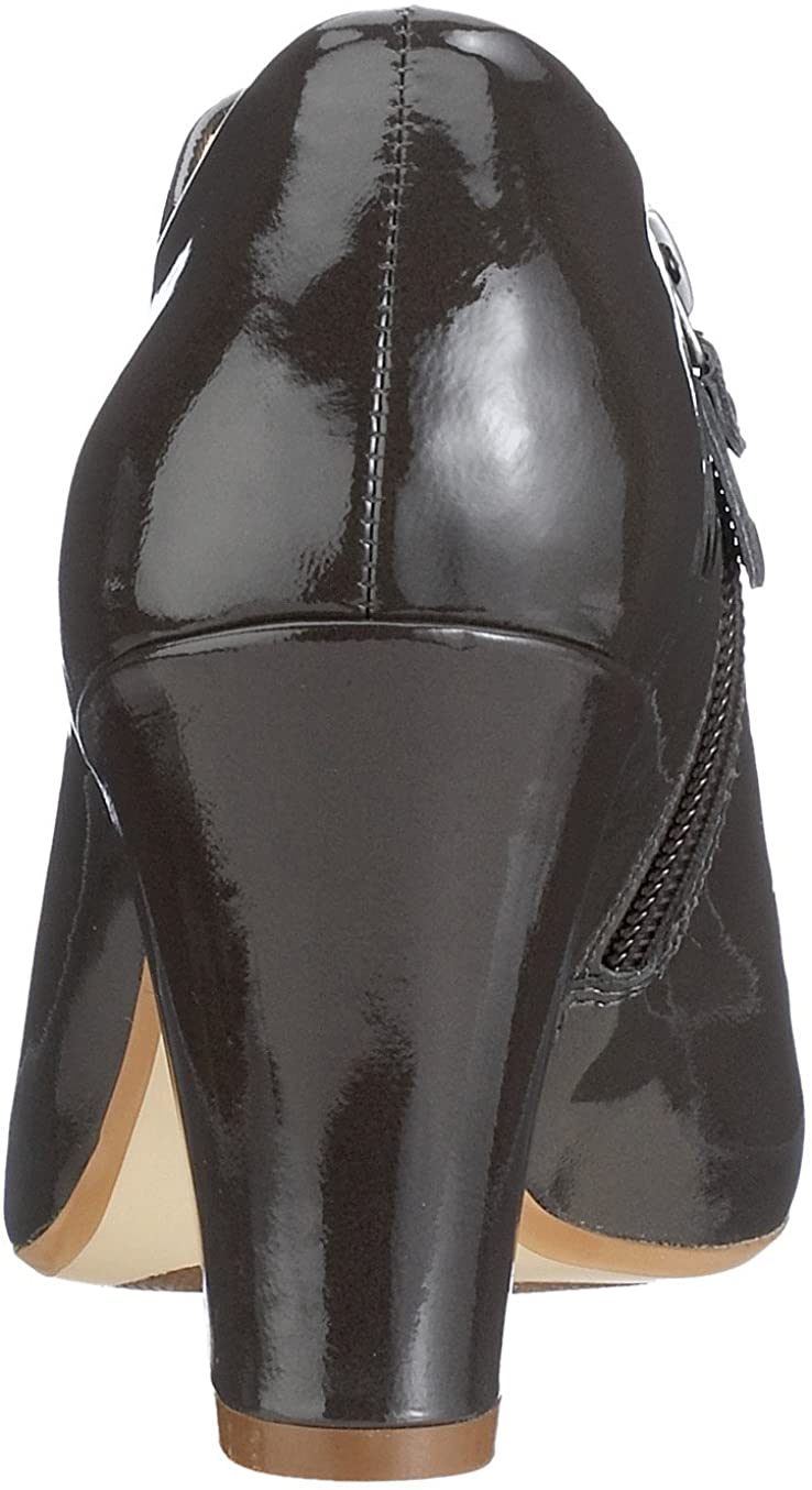 Dameslaarspump 'Lion Cub' - Grijs lak - ChaplinshoesDameslaarspump 'Lion Cub' - Grijs lakClarks