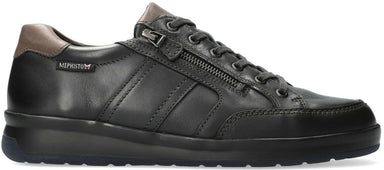 'Lisandro Winter' men's lace - zip sneaker - Black - Chaplinshoes'Lisandro Winter' men's lace - zip sneaker - BlackMephisto