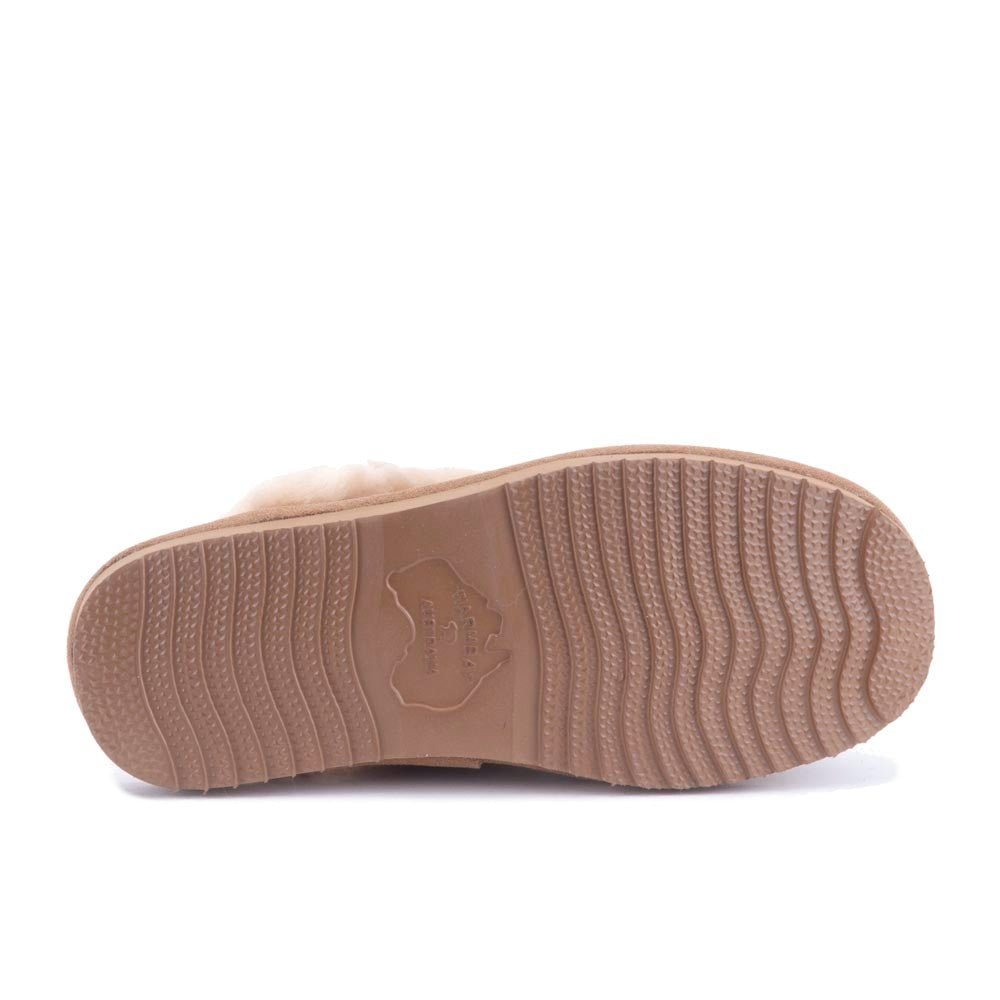'Lismore' women's warmlined home slipper - Beige - Chaplinshoes'Lismore' women's warmlined home slipper - BeigeWarmbat