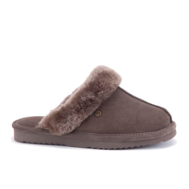 'Lismore' women's warmlined home slipper - Grey - Chaplinshoes'Lismore' women's warmlined home slipper - GreyWarmbat