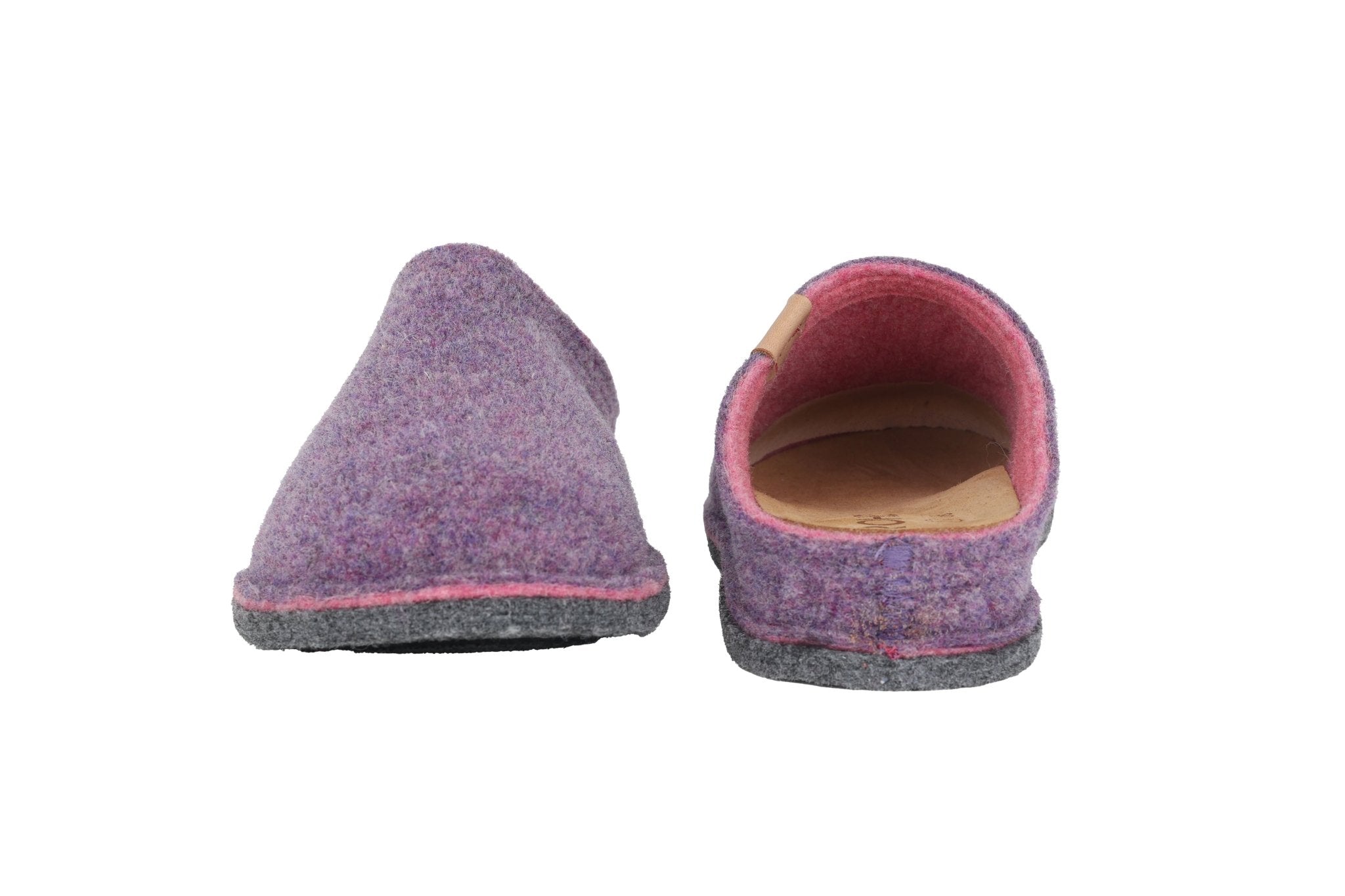 Dames huispantoffels 'Lucca - D' - Paars - ChaplinshoesDamespantoffels 'Lucca - D' - PurpleRohde