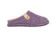 Dames huispantoffels 'Lucca - D' - Paars - ChaplinshoesDamespantoffels 'Lucca - D' - PurpleRohde