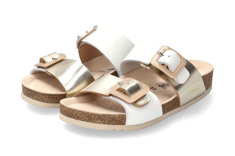 'Madison' women's sandal - White beige mix - Chaplinshoes'Madison' women's sandal - White beige mixMephisto