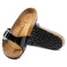 Damesslipper 'Madrid BS' - zwart lak - ChaplinshoesDamessandaal 'Madrid BS' - zwart lakBirkenstock