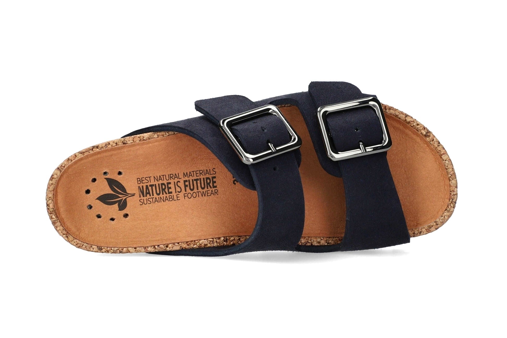 'Maelia' women's NATURE IS FUTURE slide sandal - blue - Chaplinshoes'Maelia' women's NATURE IS FUTURE slide sandal - blueMephisto