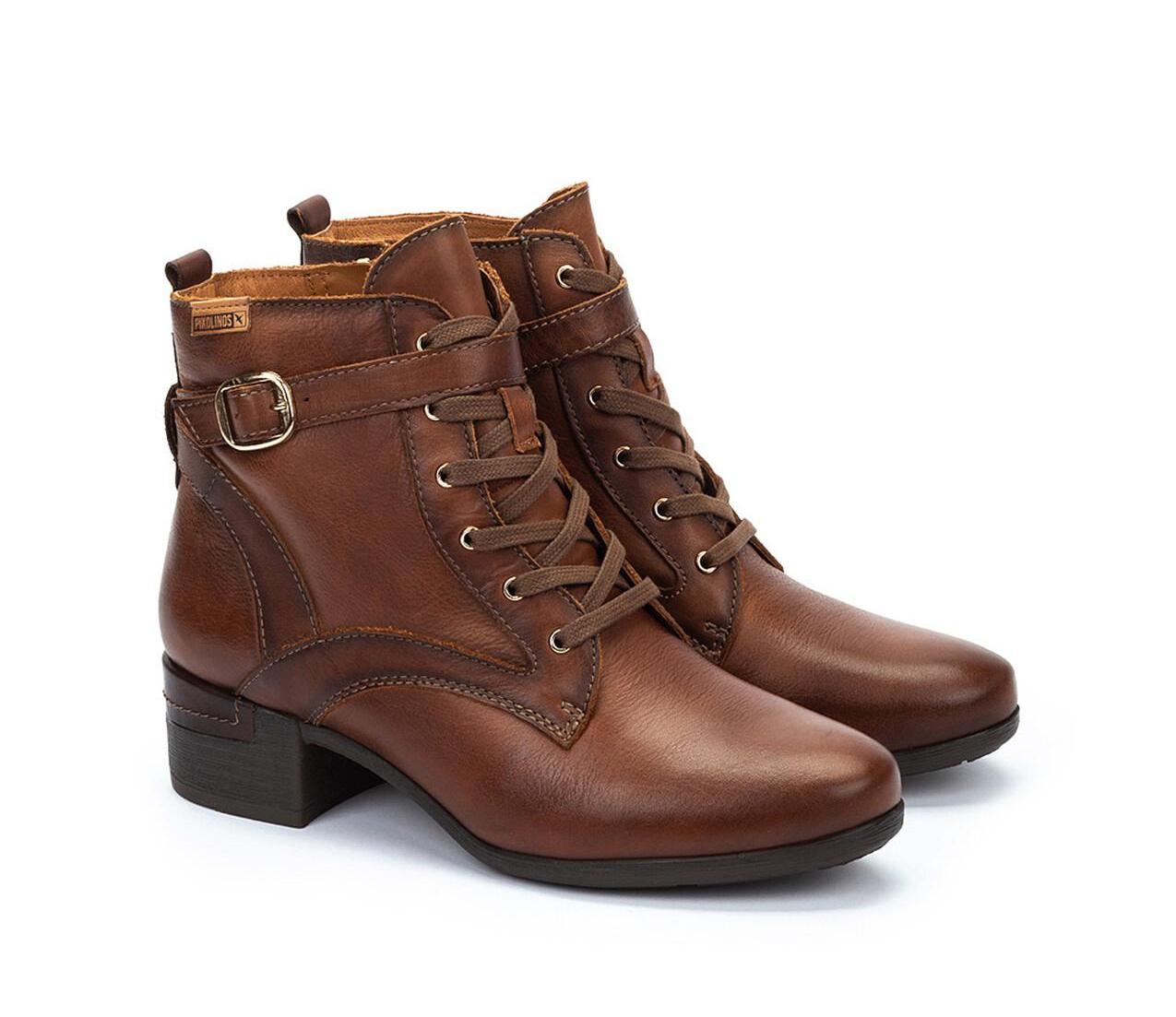 Botín mujer 'Málaga' - Marrón