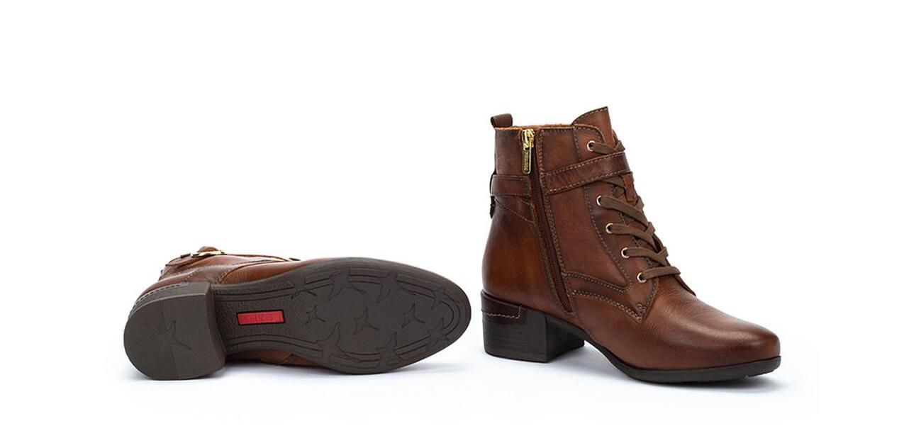 Botín mujer 'Málaga' - Marrón