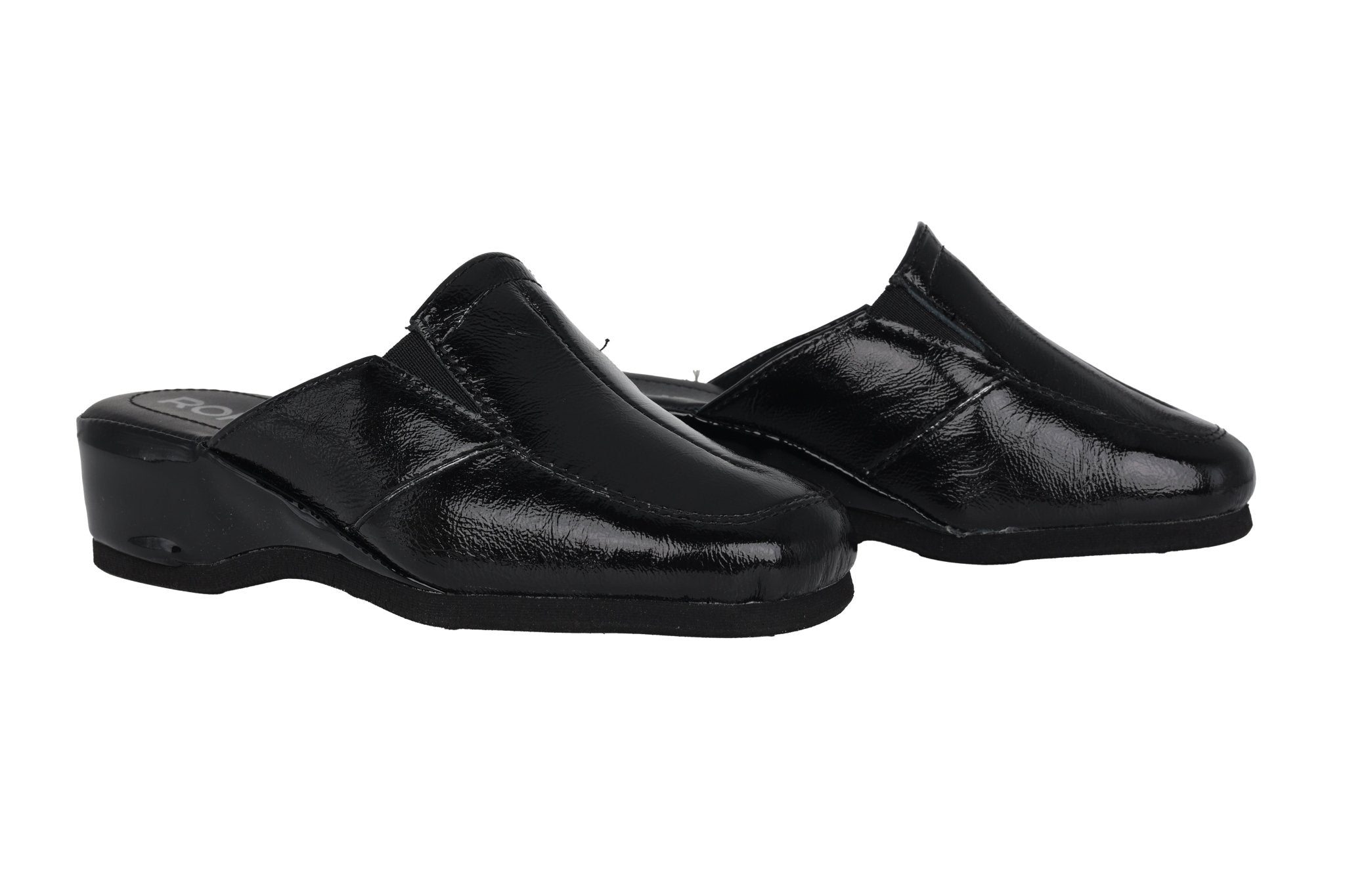 'Mandal' women's indoor home slipper - Black - Chaplinshoes'Mandal' women's indoor home slipper - BlackRohde