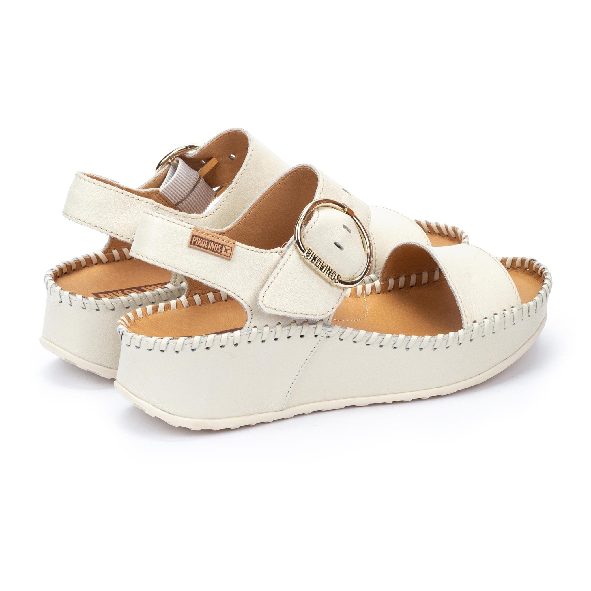 'Marina' women's sandal - off white - Chaplinshoes'Marina' women's sandal - off whitePikolinos