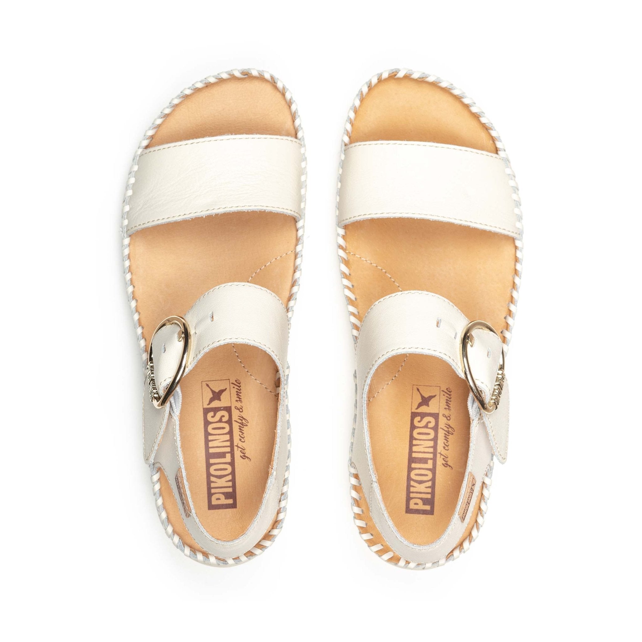 'Marina' women's sandal - off white - Chaplinshoes'Marina' women's sandal - off whitePikolinos