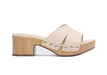 Sandalo ciabatta da donna 'Marta' - beige - ChaplinshoesSandalo pantofola da donna "Marta" - beigeWonders