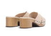 Sandalo ciabatta da donna 'Marta' - beige - ChaplinshoesSandalo pantofola da donna "Marta" - beigeWonders