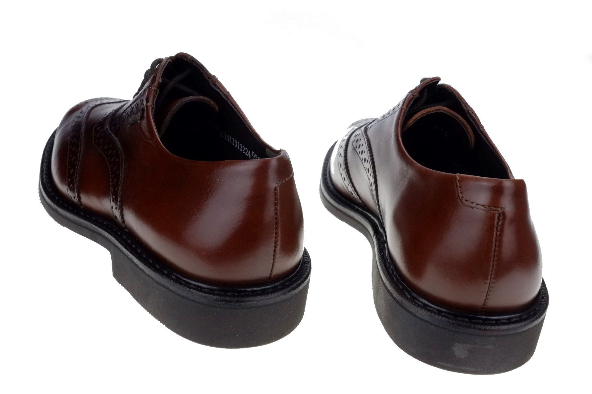 Scarpa lcae - up fatta a mano da uomo 'Martial' Goodyear - Marrone - ChaplinshoesScarpa lcae - up fatta a mano da uomo "Martial" Goodyear - MarroneMephisto