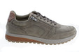 'Matteo' men's wide fit (H) lace - zip sneaker - Grey - Chaplinshoes'Matteo' men's wide fit (H) lace - zip sneaker - GreyAra