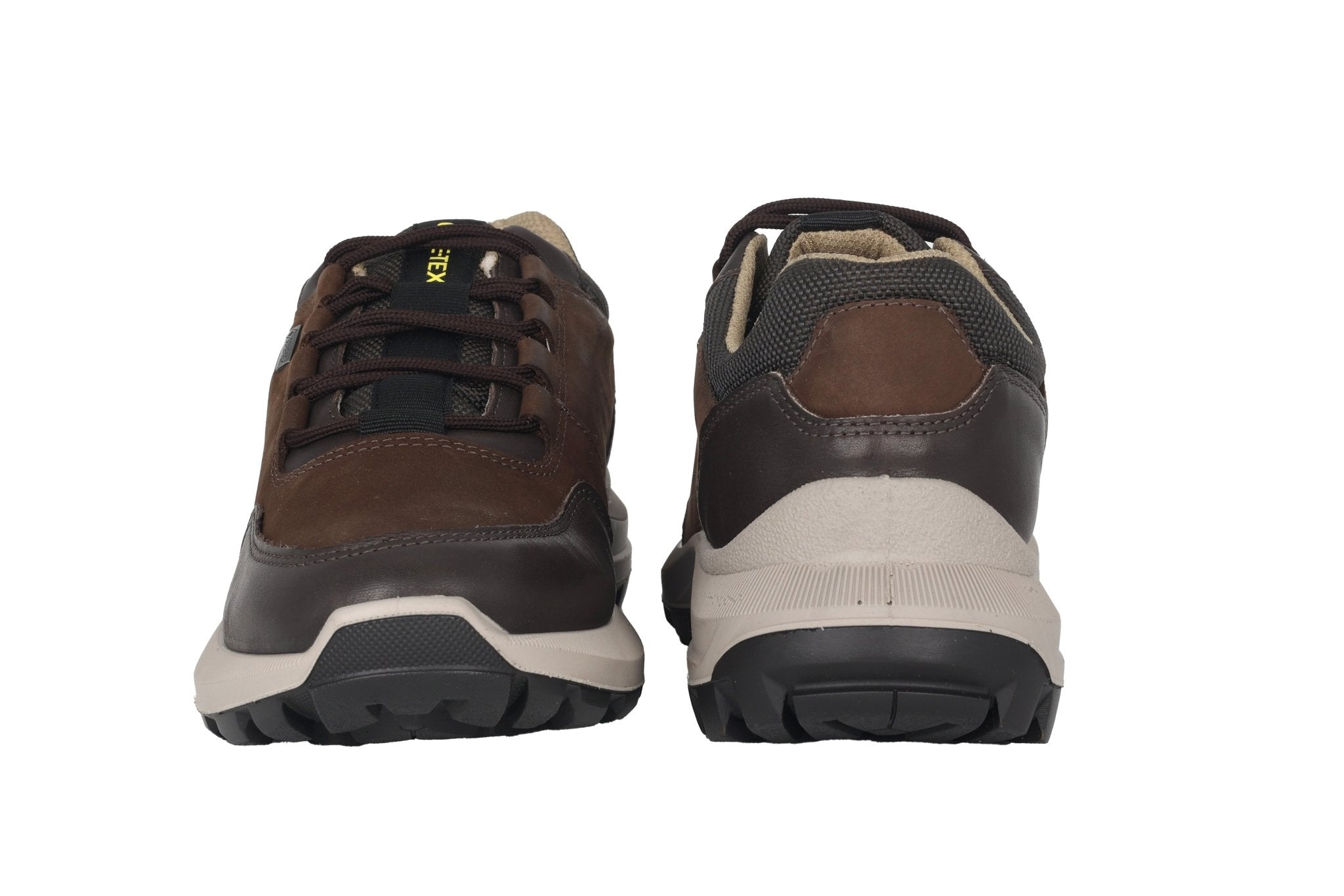 'Mauro' goretex waterdichte heren wandelsneaker - Bruin - Chaplin schoenen Mauro' gore tex waterdichte heren wandelsneaker - BrownAra