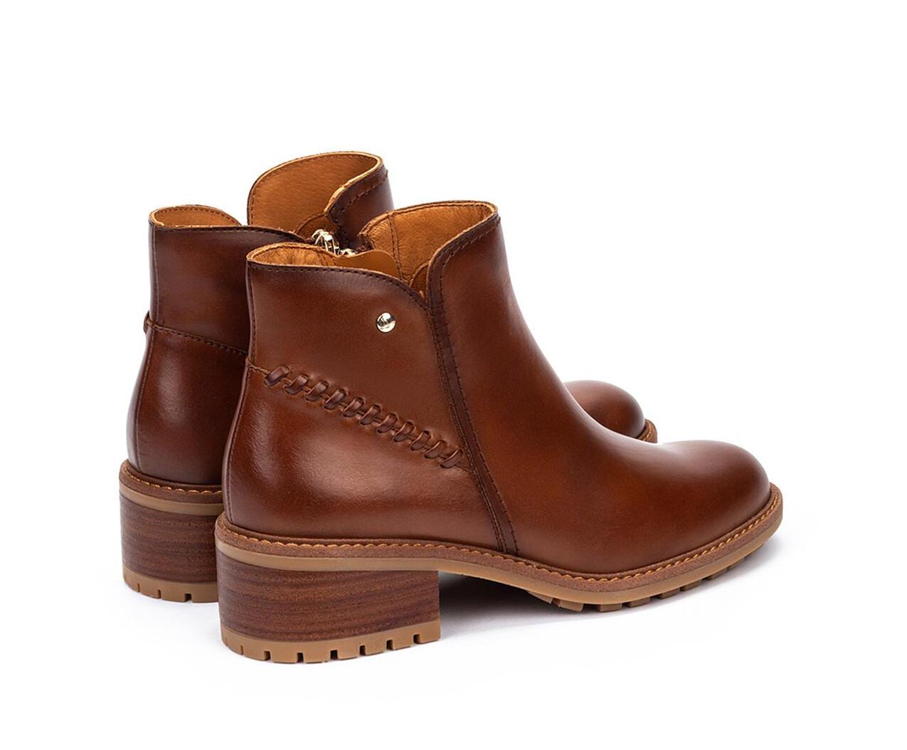 Dames enkellaars 'Medina' - Bruin