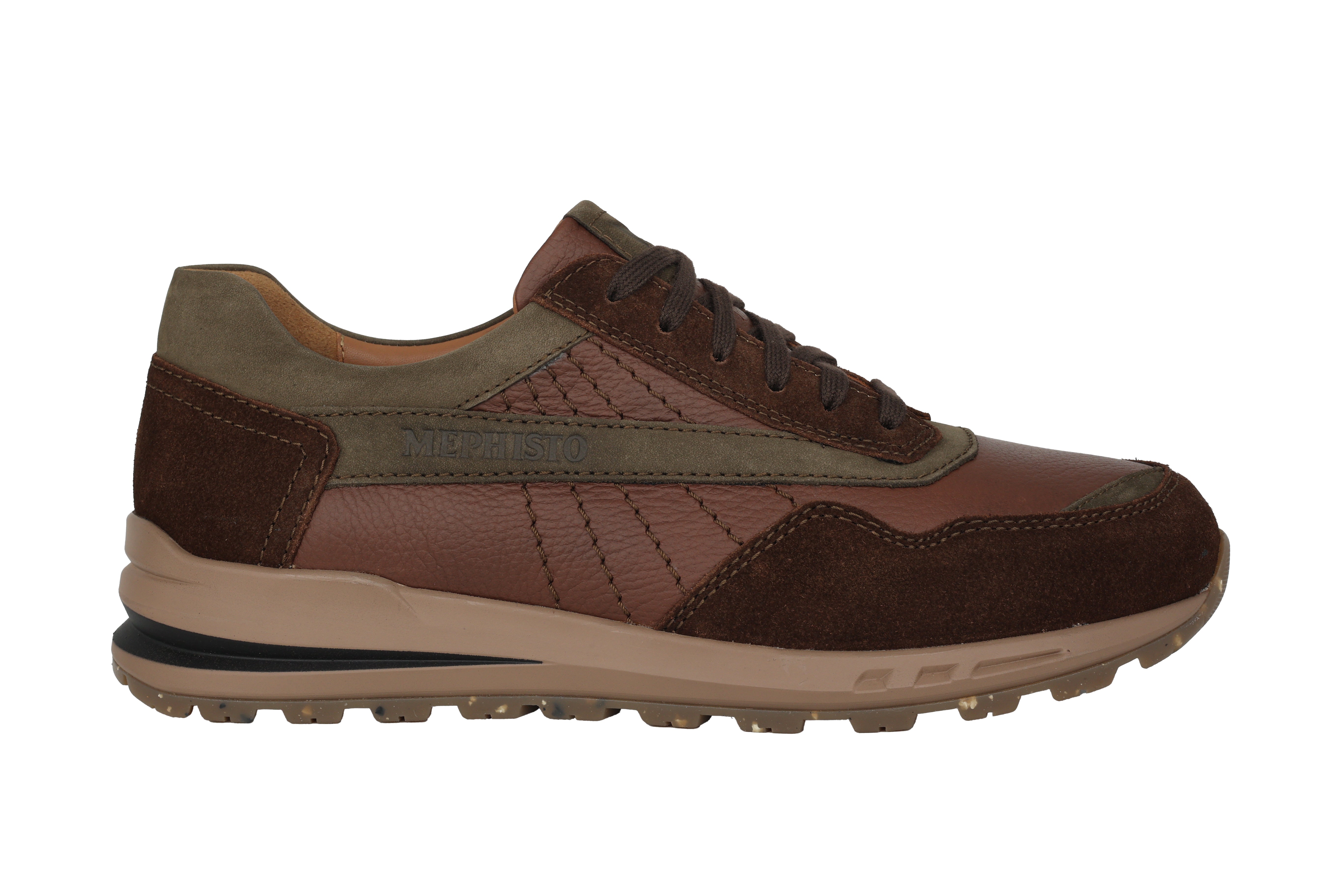 'Barth' men's ergonomic sneaker - brown