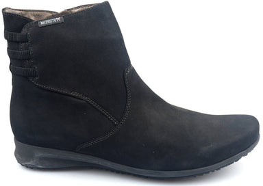 Mephisto FENNA black nubuck ankleboot for women - ChaplinshoesMephisto FENNA black nubuck ankleboot for womenMephisto