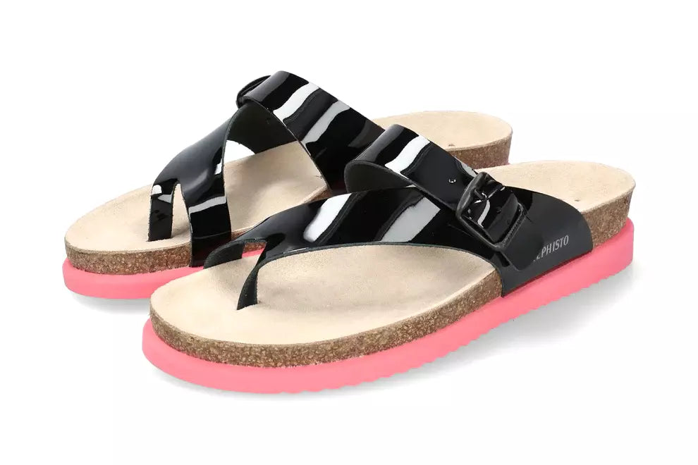 'Helen' women's slide sandal - black