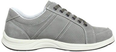 Mephisto HERO PERF light grey nubuck sporty laceshoe for men - ChaplinshoesMephisto HERO PERF light grey nubuck sporty laceshoe for menMephisto