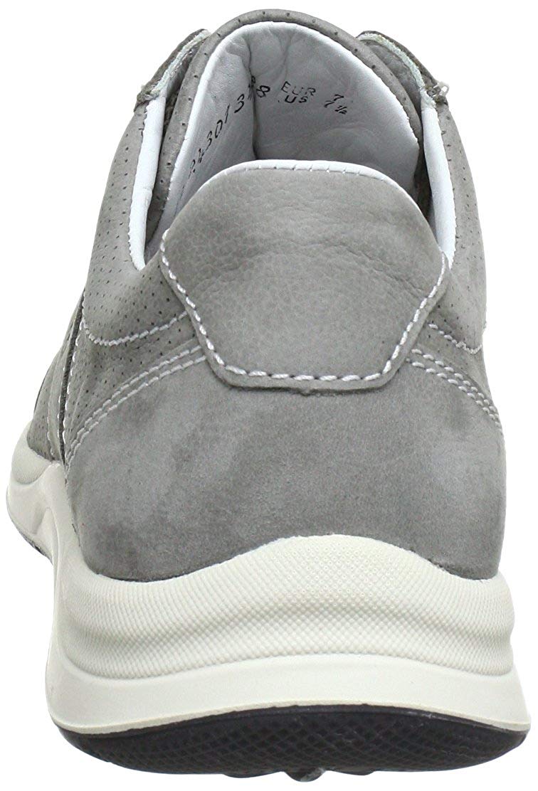 Mephisto HERO PERF light grey nubuck sporty laceshoe for men - ChaplinshoesMephisto HERO PERF light grey nubuck sporty laceshoe for menMephisto