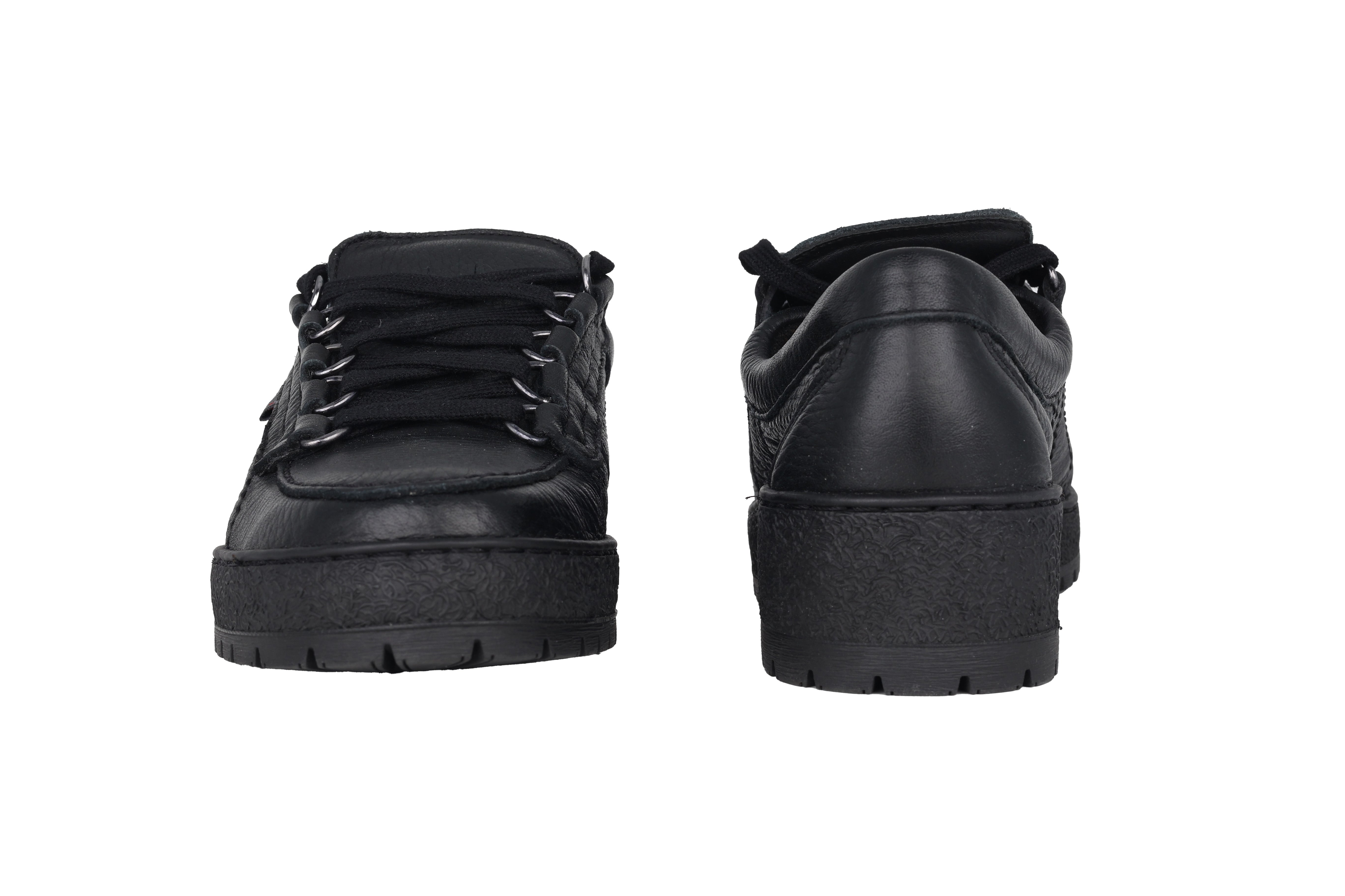 'Lady' women's lace-up shoe - black