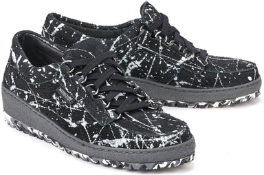 Mephisto LADY women lace up shoe - black storm suede - ChaplinshoesMephisto LADY women lace up shoe - black storm suedeMephisto