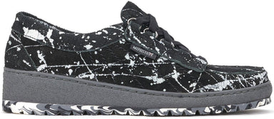 Mephisto LADY women lace up shoe - black storm suede - ChaplinshoesMephisto LADY women lace up shoe - black storm suedeMephisto