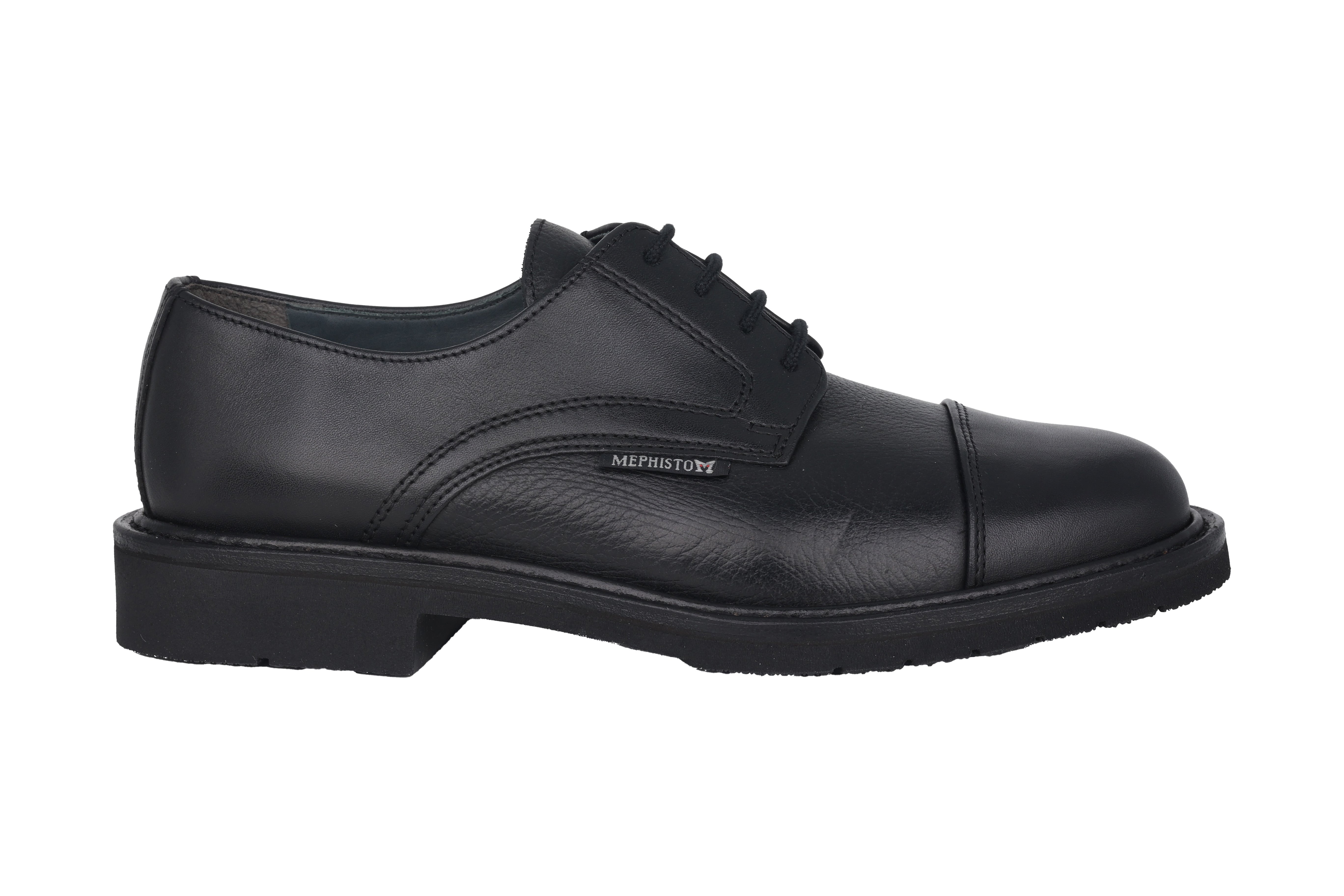 'Melchior' men's handmade lace-up shoe - Black