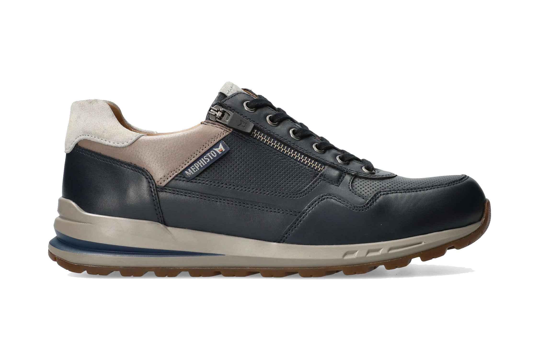 'Bradley' herresko med snøre - beige