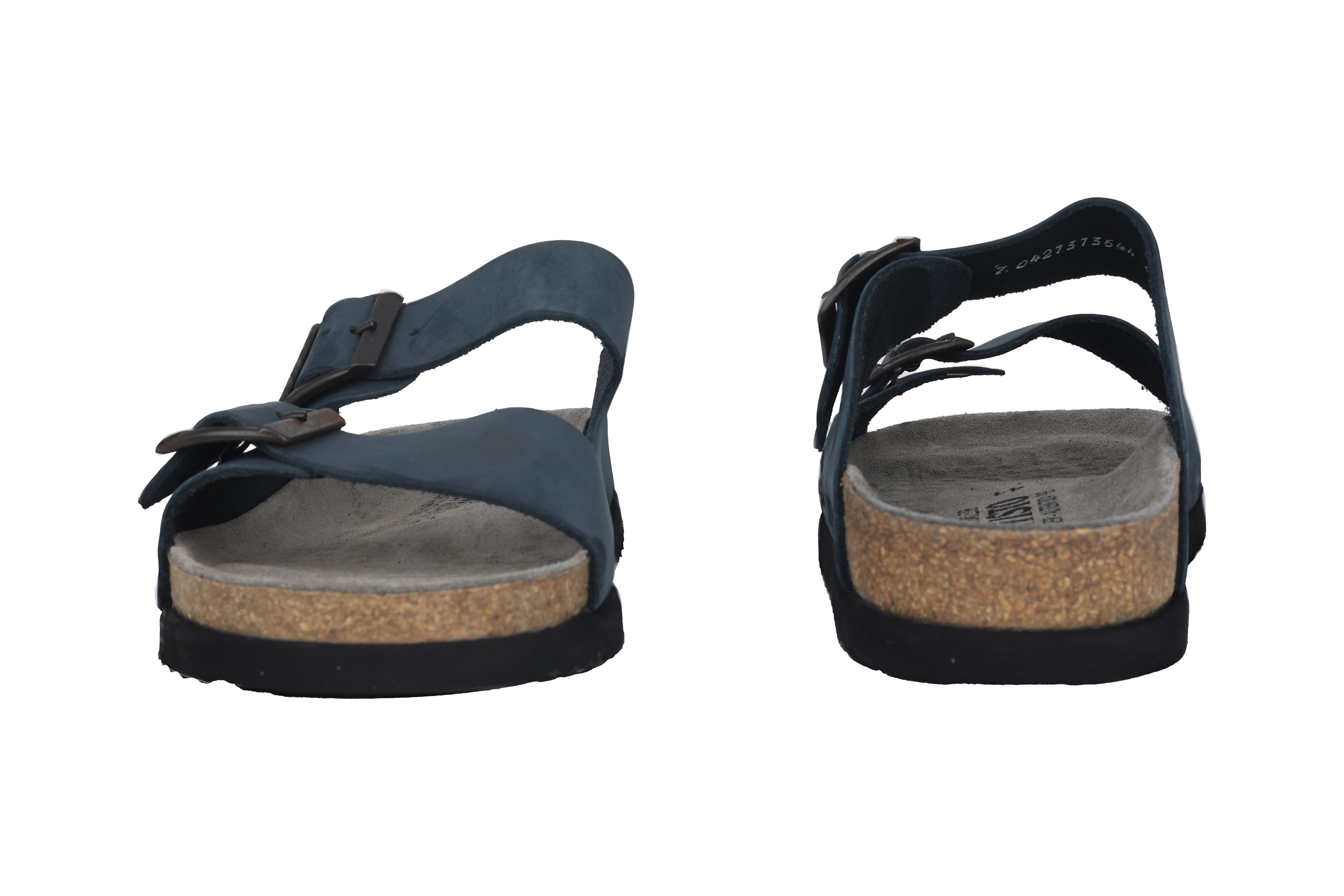 Sandale à glissière double bride pour hommes 'Nerio' - bleu