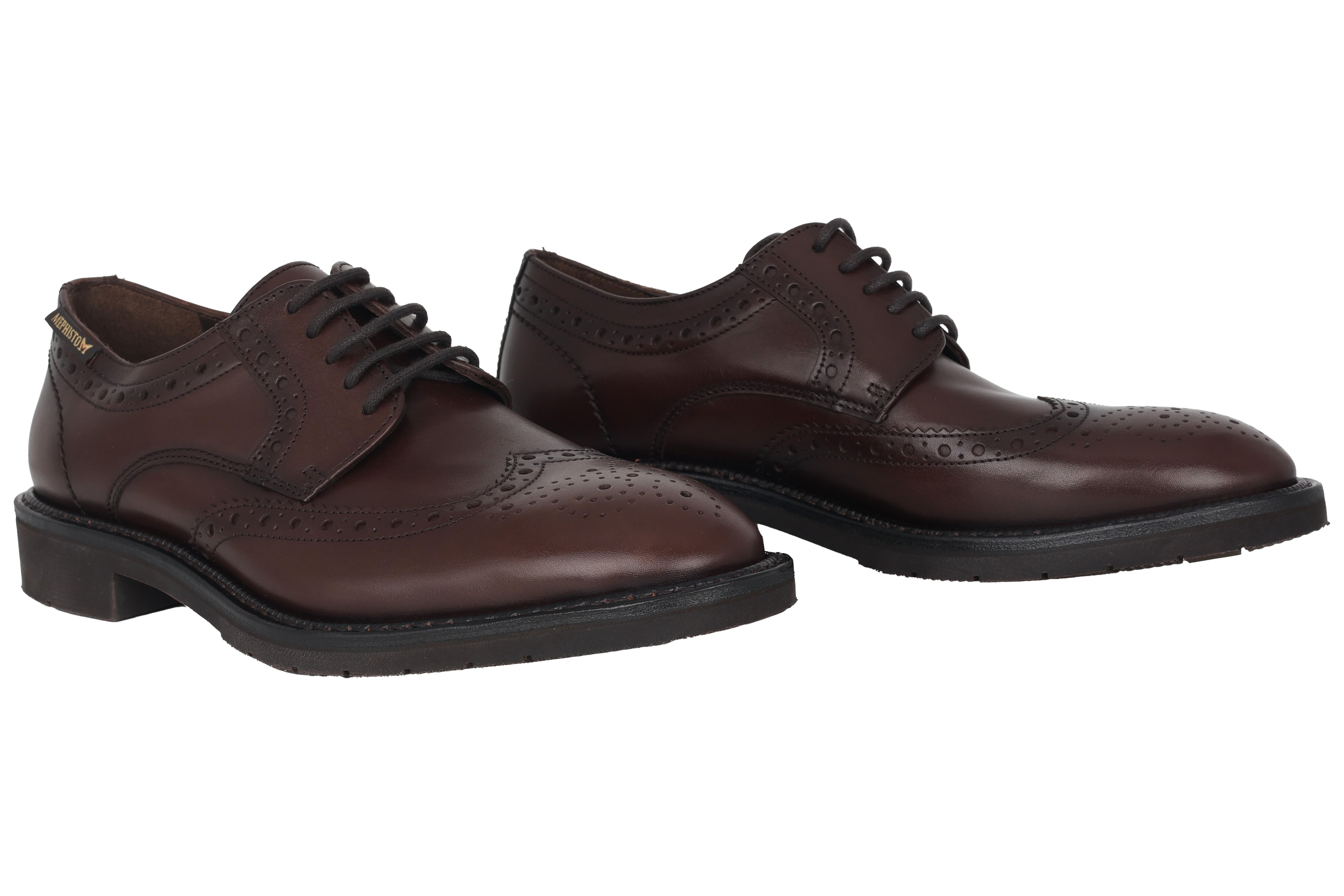 Chaussures habillées faites à la main Goodyear 'Tyron' pour hommes - Marron