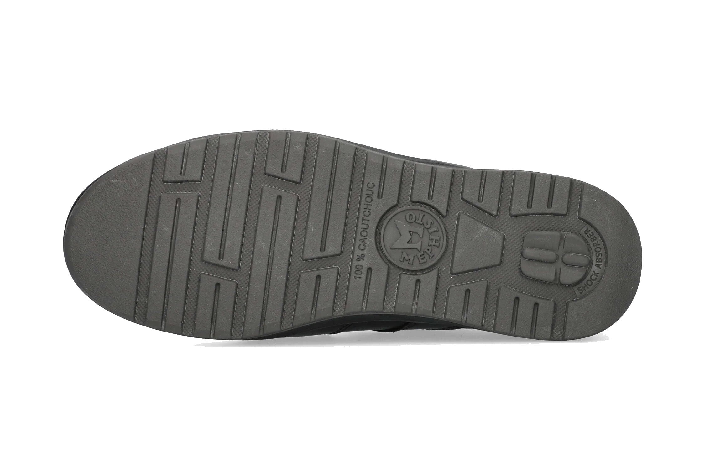 'Vito' herresneaker med snøre - sort