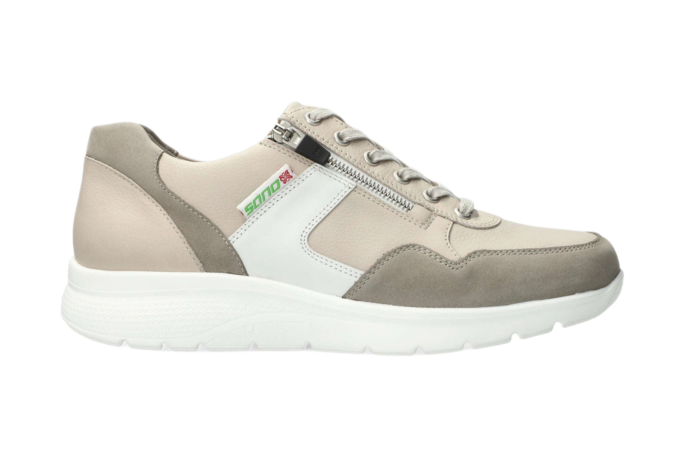 'Amory' men's walking rolling wide fit (H) sneaker - grey