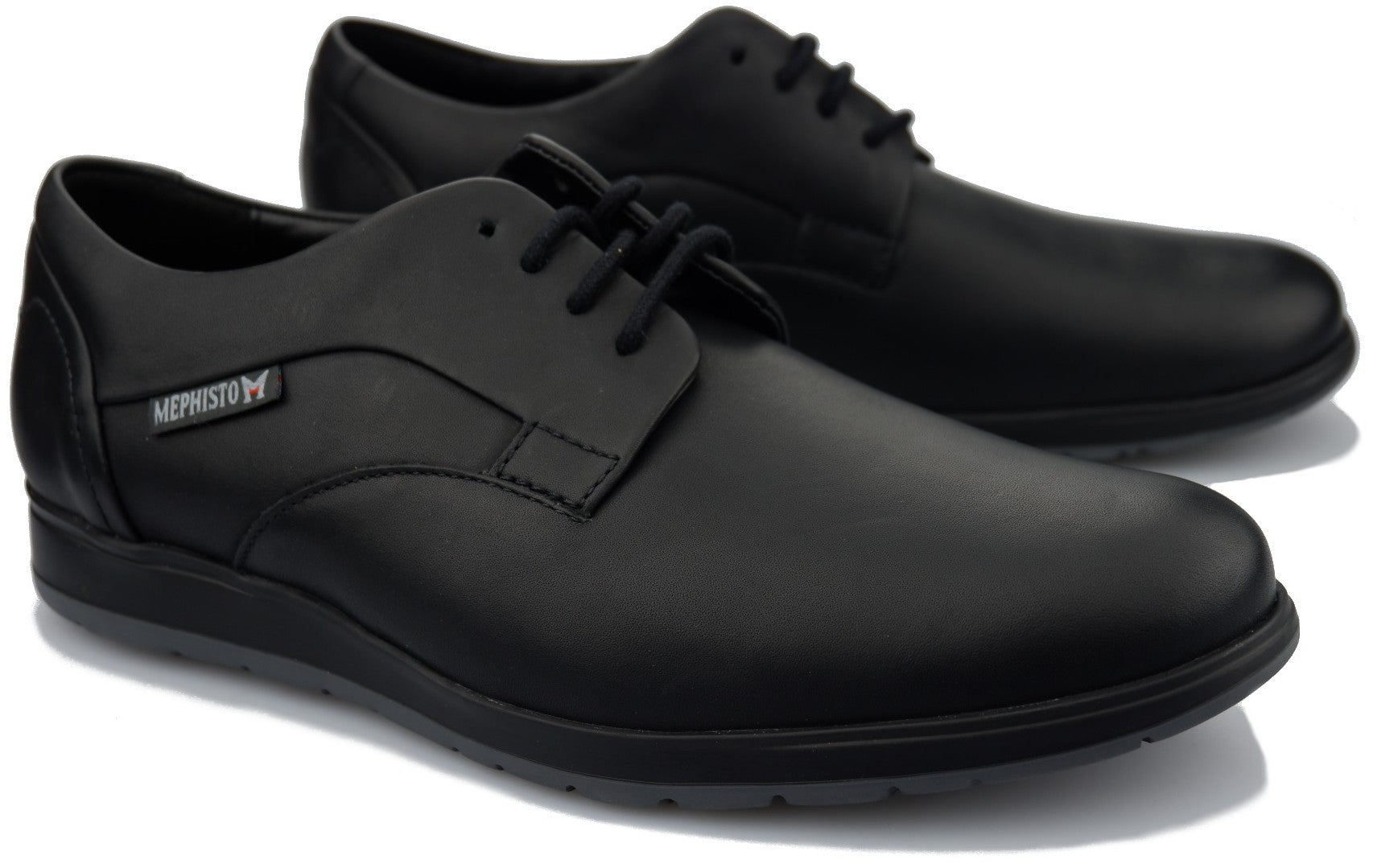 Mephisto Zapato con Cordones Hombre VALERIO POLO - Cuero Negro - ChaplinshoesZapato con Cordones Hombre Mephisto VALERIO POLO - Cuero NegroMephisto