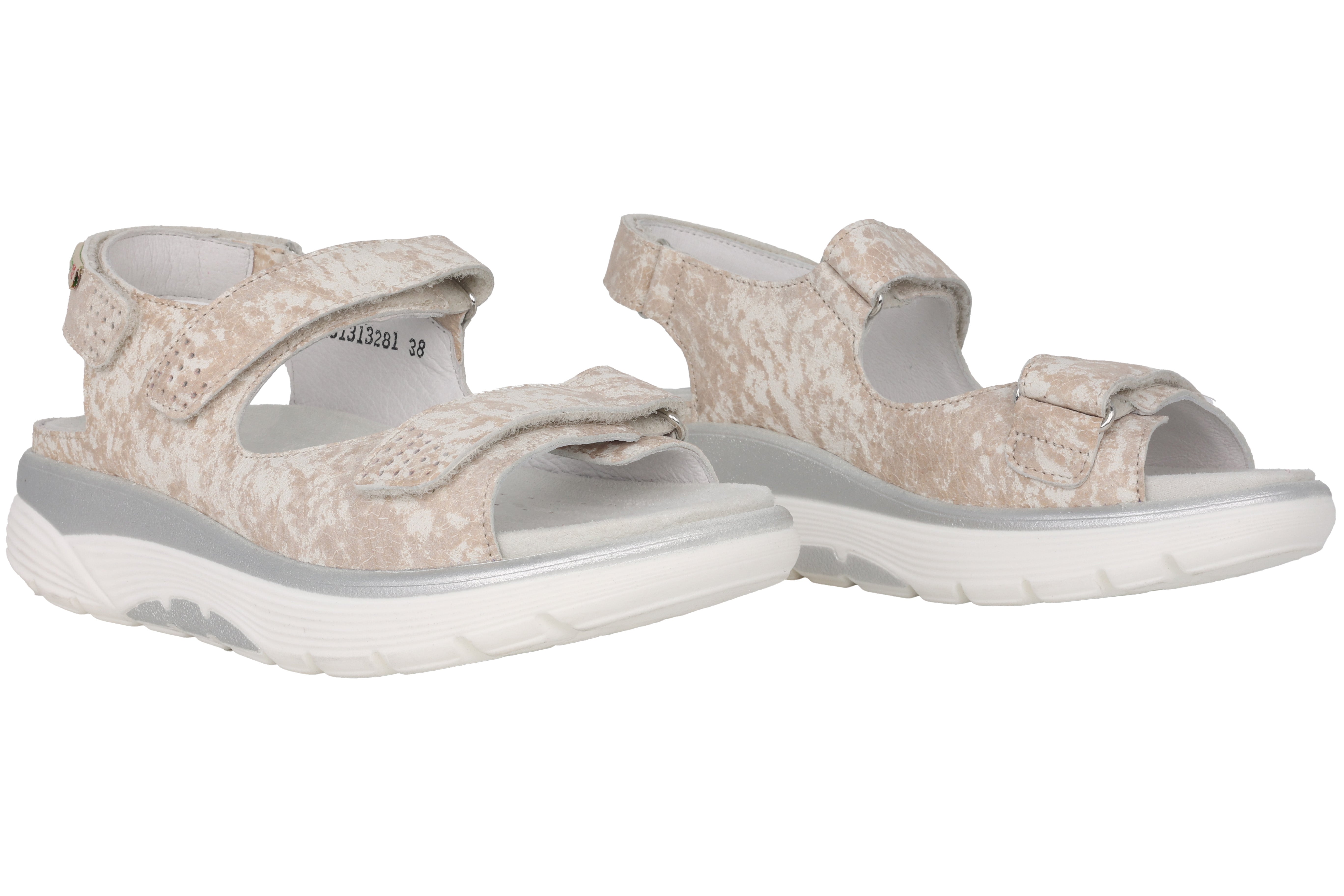 Damen-Sandale 'Norine' mit breiter Passform (H) – Beige