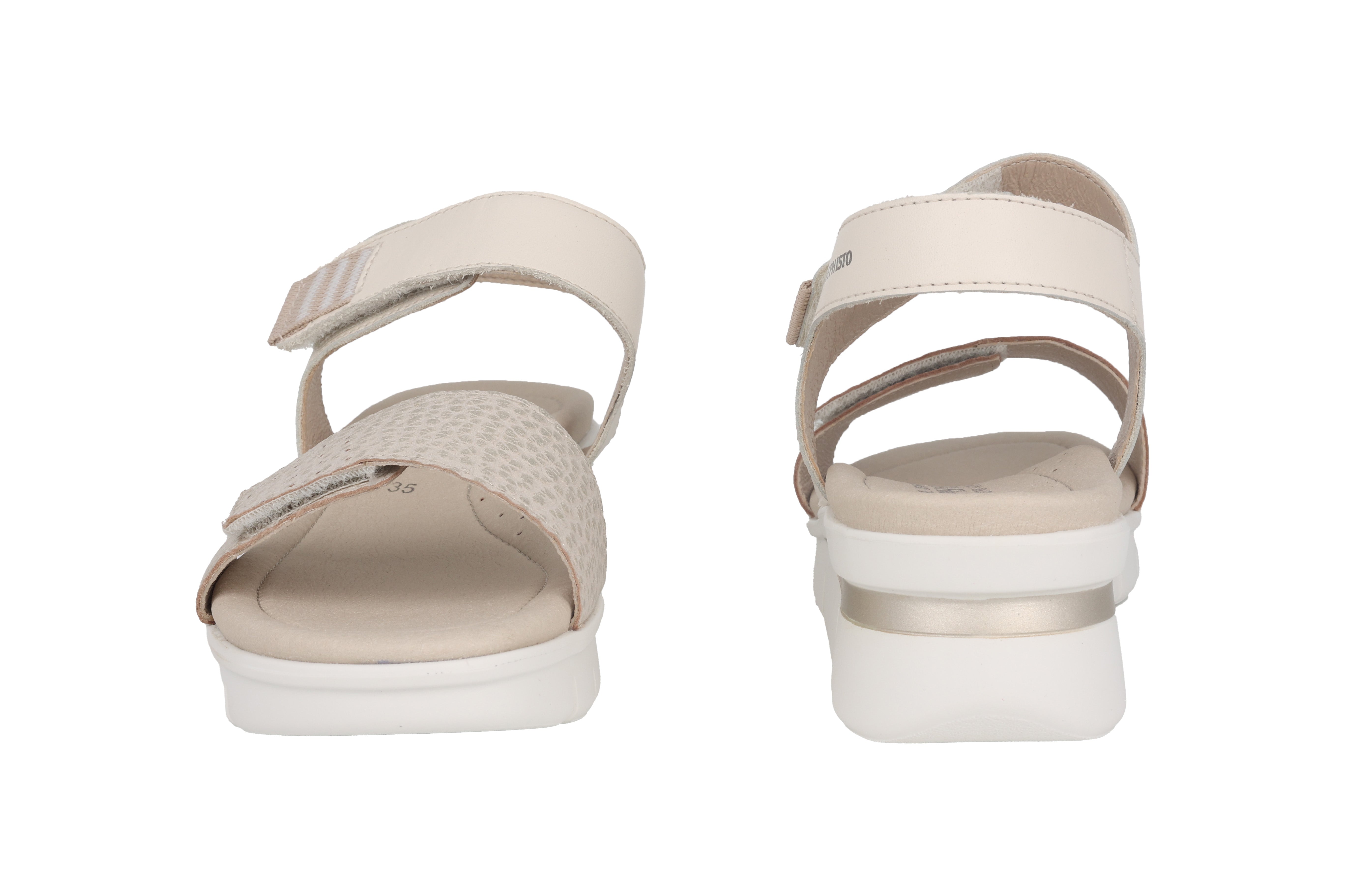 'Rosane' women's strap sandal - Beige